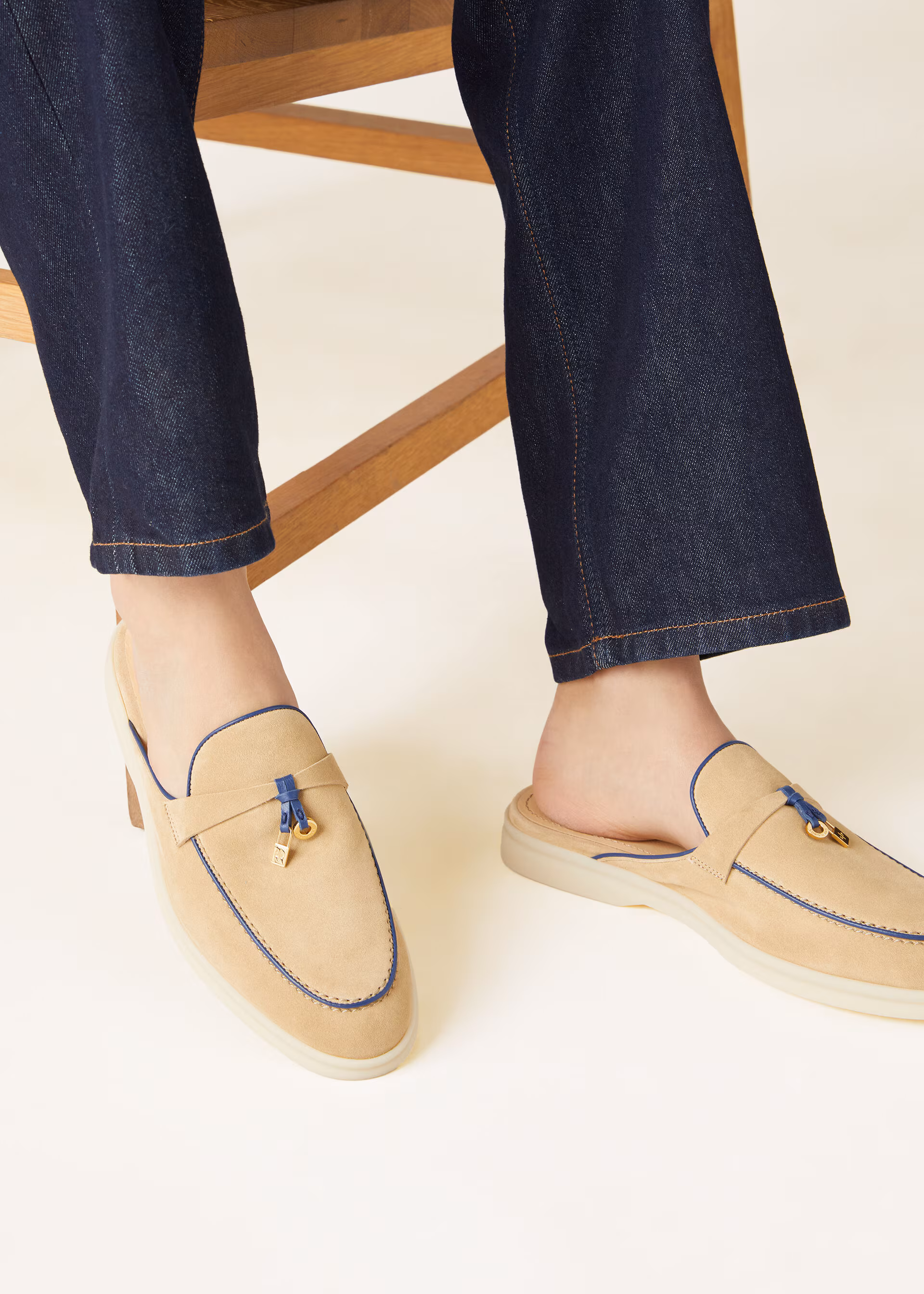 Charms Walk Babouche Loafer - Hinoki Wood