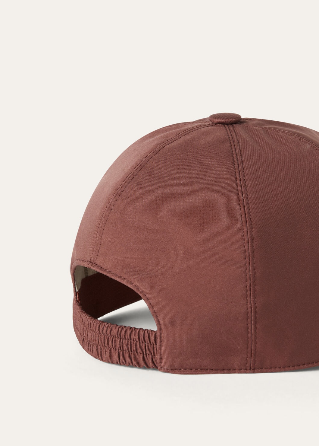 Microfiber baseball cap - Burned Leaf lvory B4OK