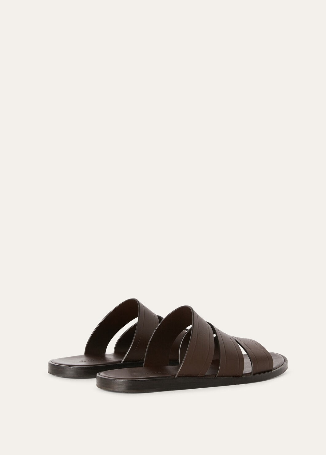 Naha calfskin sandal - Dark Mocha H0JF