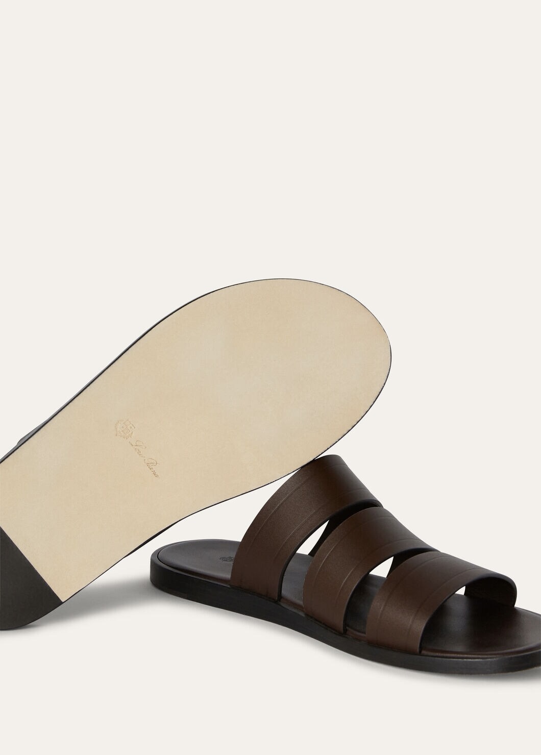 Naha calfskin sandal - Dark Mocha H0JF
