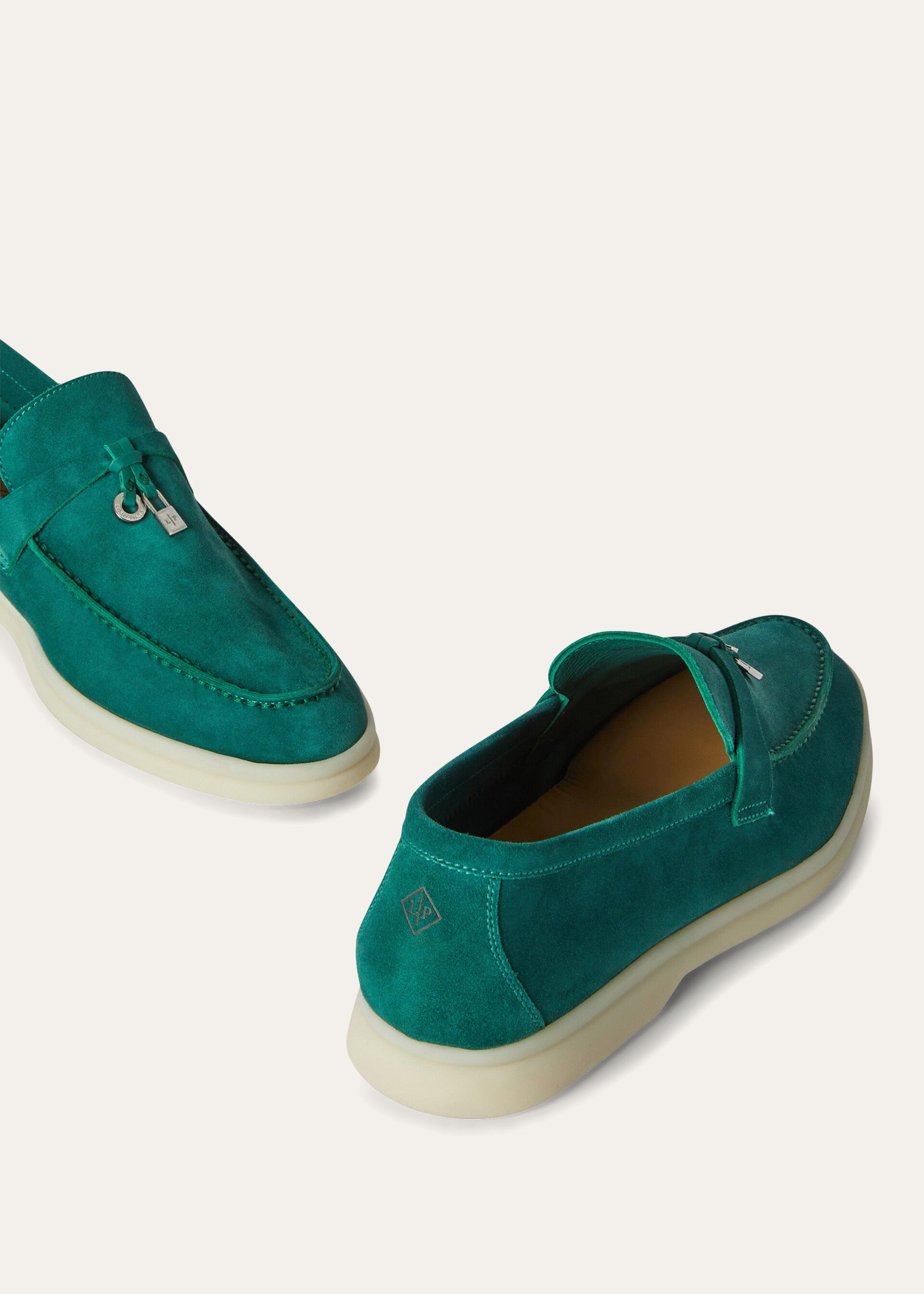 Summer Charms Walk Suede Moccasin - Forest Leaves