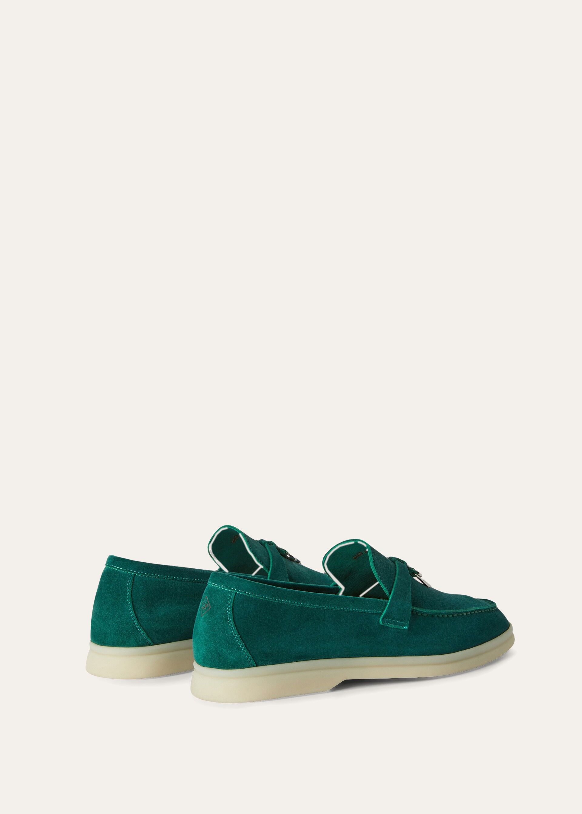 Summer Charms Walk Suede Moccasin - Forest Leaves