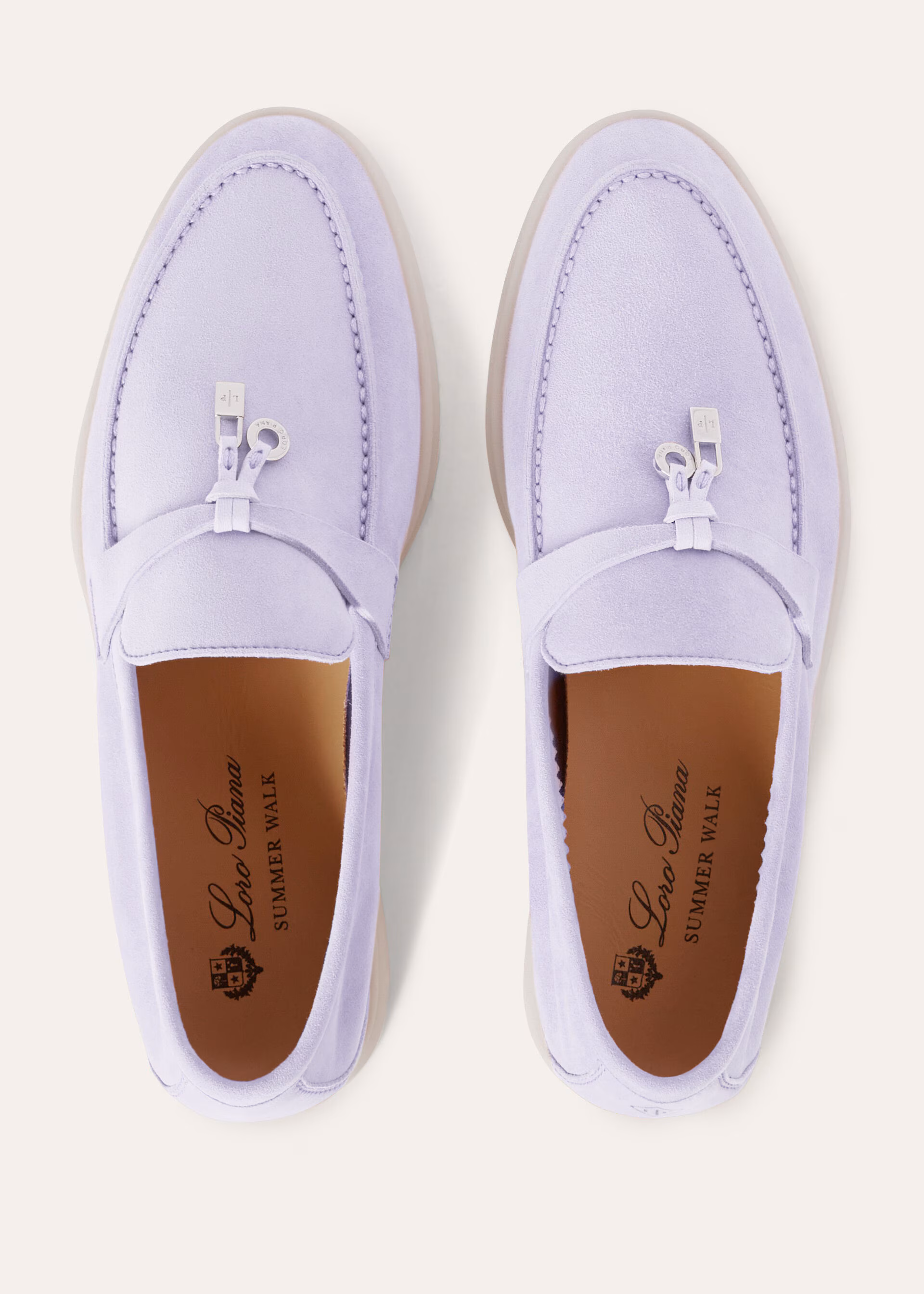 Summer Charms Walk Suede Moccasin - Lilac Wagasa