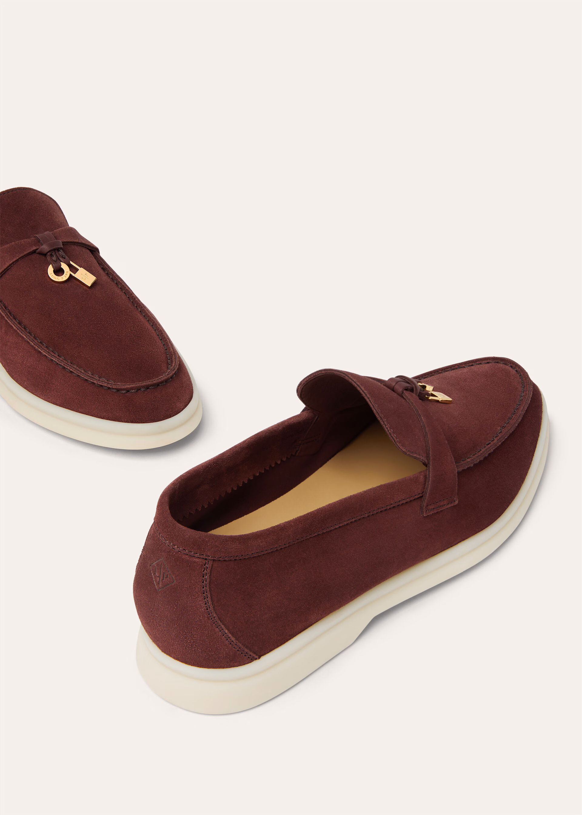Summer Charms Walk Suede Moccasin - Oxblood