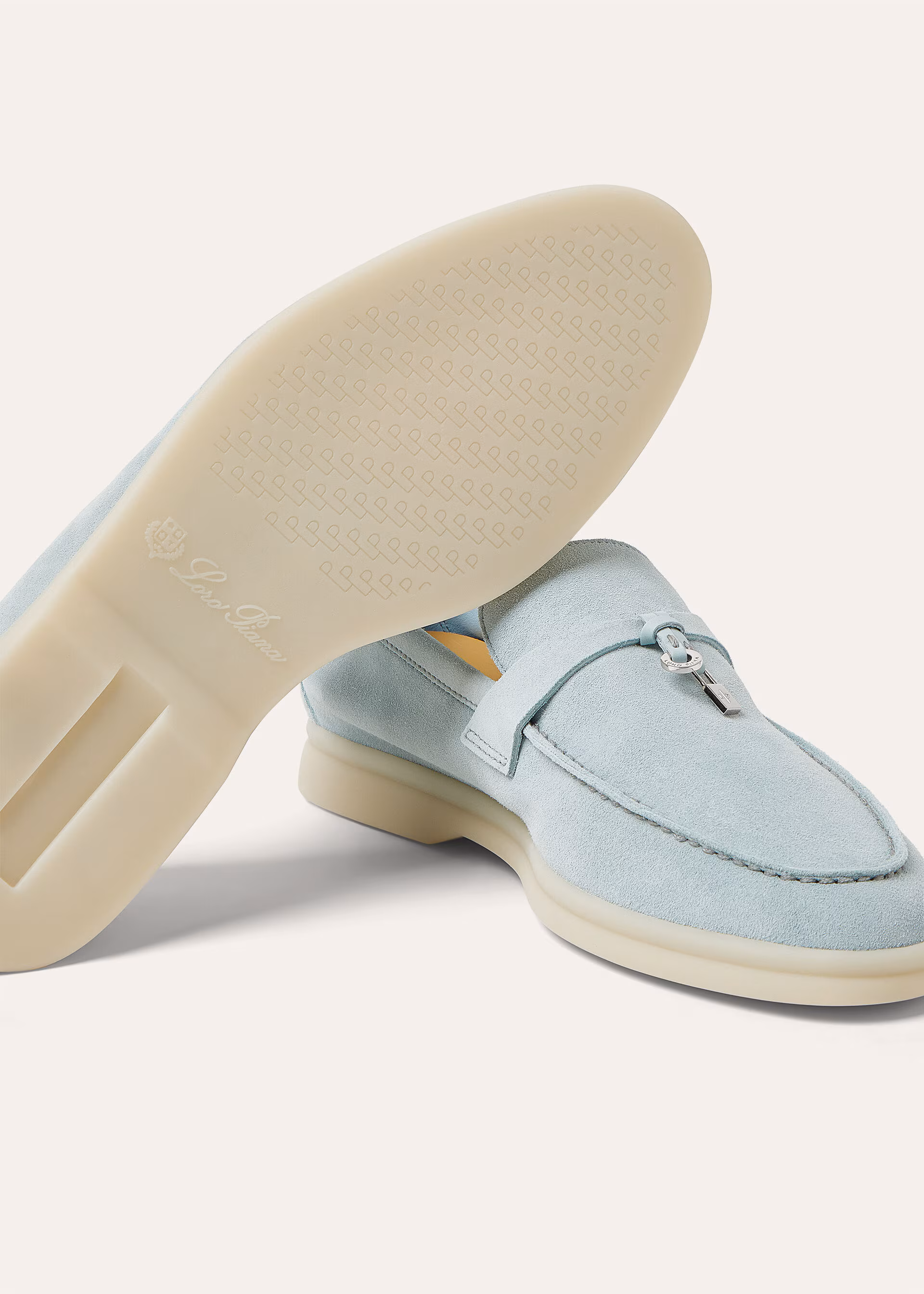 Summer Charms Walk Suede Moccasin - Spring Waterfall Melange