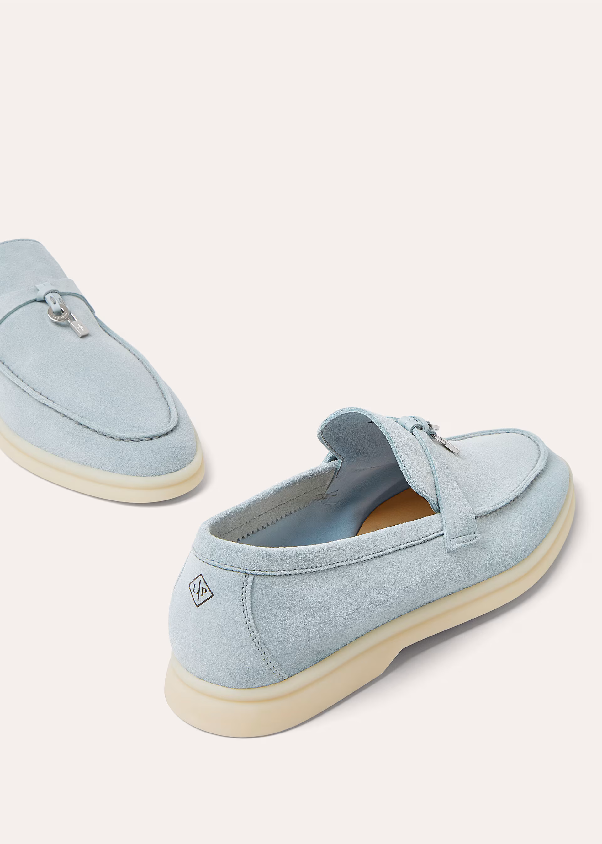 Summer Charms Walk Suede Moccasin - Spring Waterfall Melange